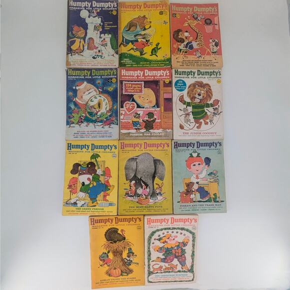 1960s Childrens Magazines VTG Stories Games Retro Art Advertising Ephemera Books - Picture 2 of 13